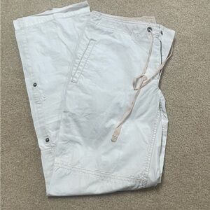 GAP White Casual Pants
